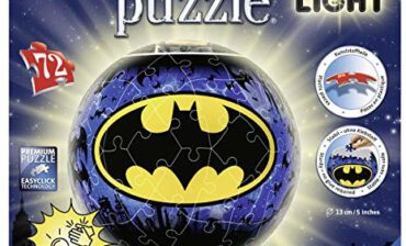Ravensburger 11080 11080-lampka nocna: Batman-3D Puzzle