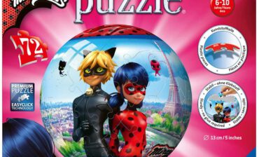 Ravensburger Puzzle 3D 72 elementy. Miraculous
