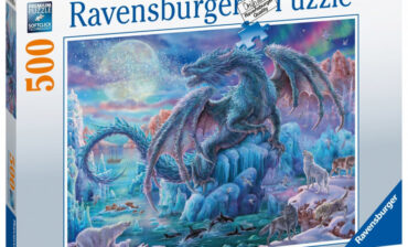 Ravensburger Puzzle 500 elementów Mistyczne smoki 4005556148394
