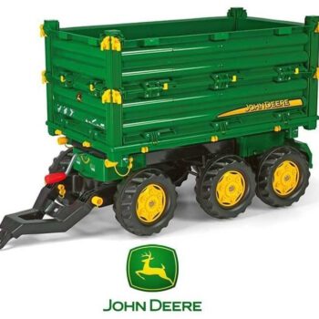 Rolly Toys Przyczepa trzyosiowa z wywrotem John Deere 125043