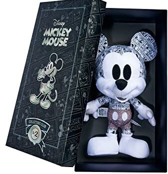 Simba 6315870275 - pluszowa figurka Myszki Miki - Komiks edycja - limitowana edycja specjalna dla kolekcjonerów, wyłącznie na Amazon, figurka o wysokości 35 cm w pudełku upominkowym 6315870275