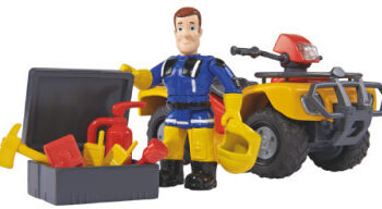 Simba Strażak Sam - Quad MeRCury z figurką strażaka 109257657