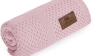 Sleepee Bambusowy kocyk Ultra Soft Baby Pink, Sleepee 5903175921192