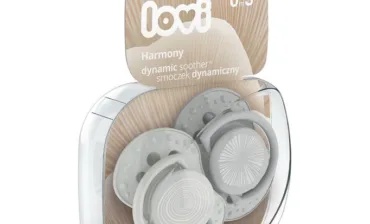 Smoczek silikonowy dynamiczny LOVI 0-3m 2 szt. Harmony Boy