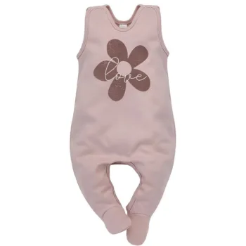Śpiochy niemowlęce różowe - 100% bawełna