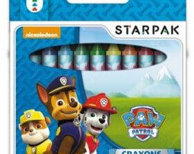 Starpak Kredki woskowe 12 kolorów Paw Patrol 352905