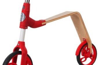 SUN BABY Rowerek biegowy Evo 360 2w1 Czerwony