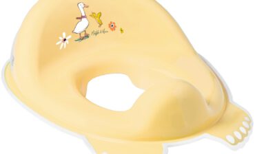 Tega Baby Baby Baby, Nakładka na sedes, antypoślizgowa, Leśna opowieść, Jasnożółty