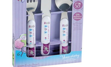 Thermobaby Monster, Sztućce stalowe, Kolorowe