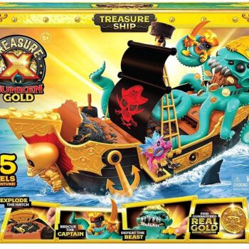 Treasure X Statek Sunken Gold Shipwreck Ship 25lev