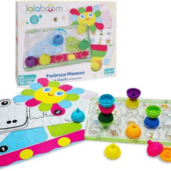 Trefl 61358 Lalaboom Twórcza Plansza Kulko-Klocki sensoryczne 61358