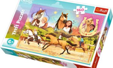 Trefl Puzzle 160 elementów. Spirit Riding Free. Trzy przyjaciółki