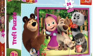 Trefl Puzzle 24 maxi Masza i Niedźwiedź