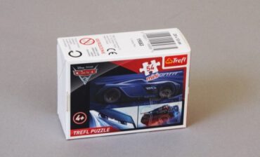 Trefl Puzzle 54el 19583 Mini Cars3 pudełko