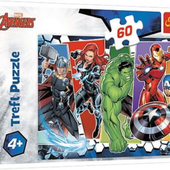 Trefl Puzzle 60el Niezwyciężeni Avengersi Disnez Marvel 17357