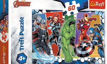 Trefl Puzzle 60el Niezwyciężeni Avengersi Disnez Marvel 17357