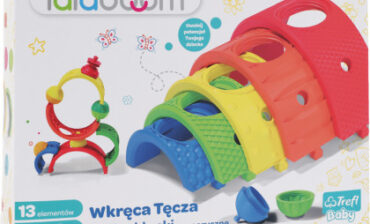 Trefl Zestaw kulko klocków Wkręca Tęcza Lalaboom 61357