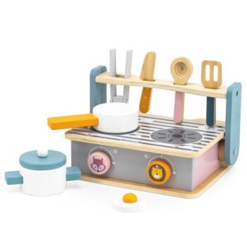 VIGA Toys Drewniana składana kuchenka i grill z serii PolarB 44032