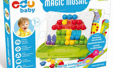 WADER Edu Baby, zabawka edukacyjna Magiczna mozaika