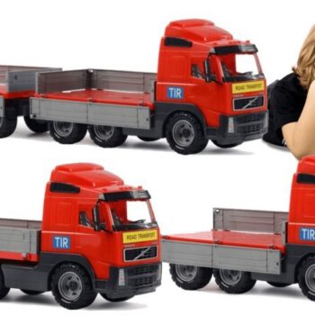 Wader QT Volvo z burtami i pzyczepą