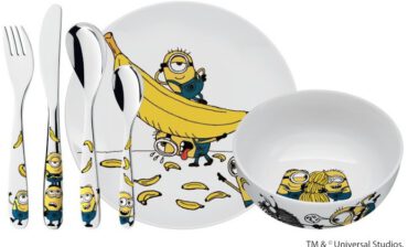 WMF Zestaw dla dzieci 6 el. Minionki 1286079964