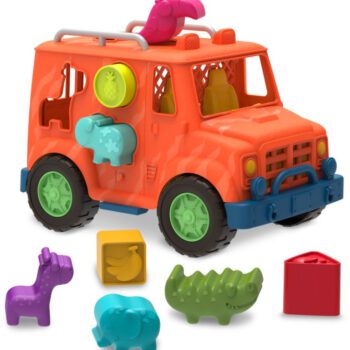 Wonder Wheels Ciężarówka Safari z Sorterem - Safari Shape Sorter Truck - Wonder Wheels VE1029Z