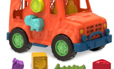Wonder Wheels Ciężarówka Safari z Sorterem - Safari Shape Sorter Truck - Wonder Wheels VE1029Z