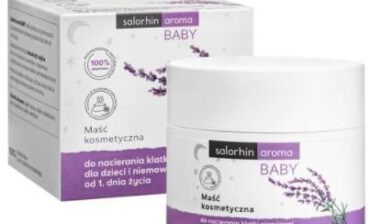Ziołolek PRZEDS. FARMACEUTYCZNE SP. Z O.O. Salorhin aroma maść kosmetyczna do nacierania klatki piersiowej dla dzieci i niemowląt od 1 dnia życia 50 ml 7086202