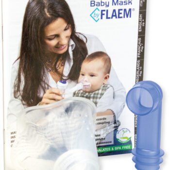Flaem Maska dla niemowląt do inhalatorów Nuova / Magic Care RF6 Basic ACO389P||Maska do inhalatora dla noworodków 0-1 m
