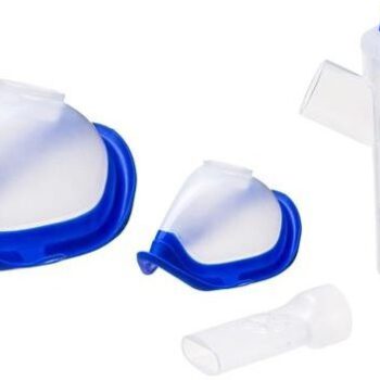 Flaem RF7 Zestaw Nebulizator Ustnik i 2 Maski Nebulizator, Ustnik i 2 Maski Soft Touch