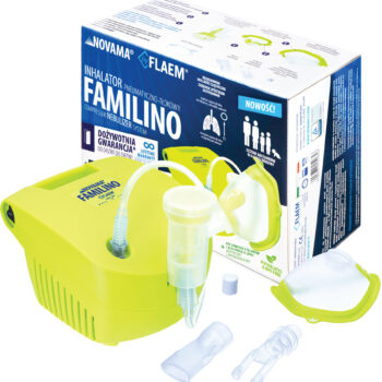 NOVAMA FAMILINO by FLAEM Inhalator pneumatyczno-tłokowy certyfikowany TOW009850