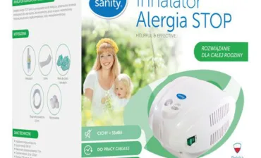 Sanity Inhalator Alergia STOP >>Praca Ciągła>GWARANCJA Door to Door