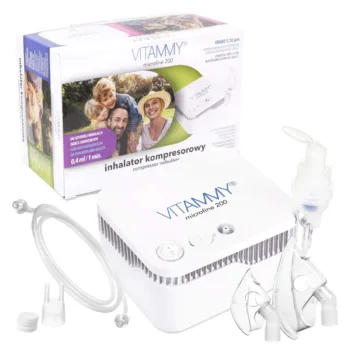 VITAMMY Inhalator MICROFINE 200 Inhalator kompresorowy do użytku domowego
