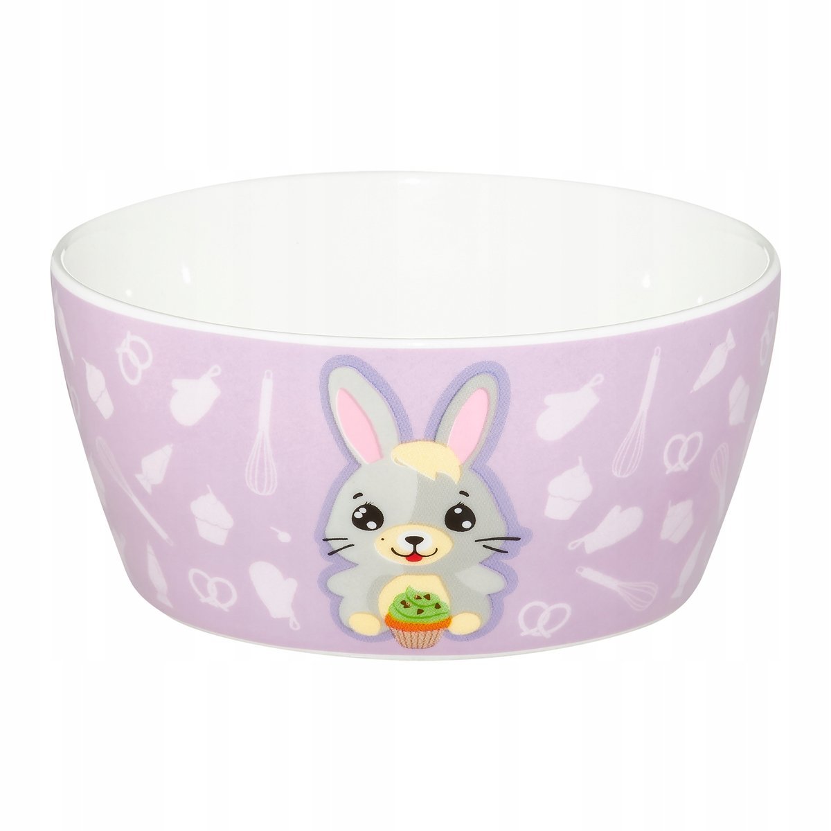 43126 Miseczka Betty i Bunny 400 ml fioletowa AMBITION JUNIOR