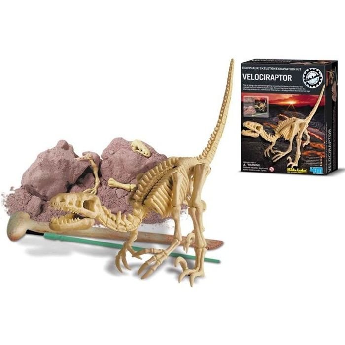 4M Kidzlabs – zestaw do kopania welociraptorów
