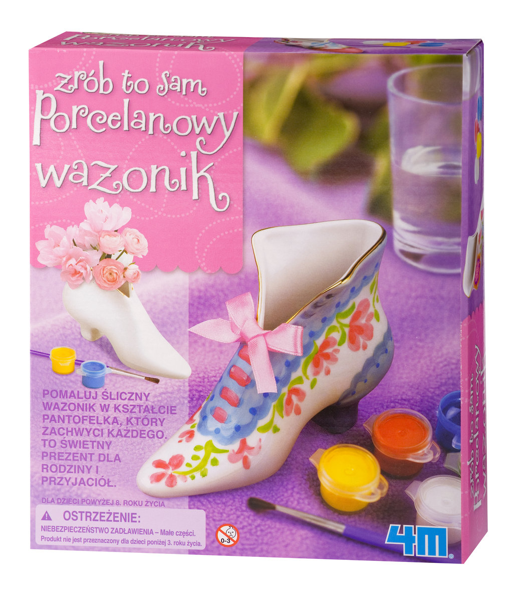 4M Zrób to sam Porcelanowy Wazonik W 2758