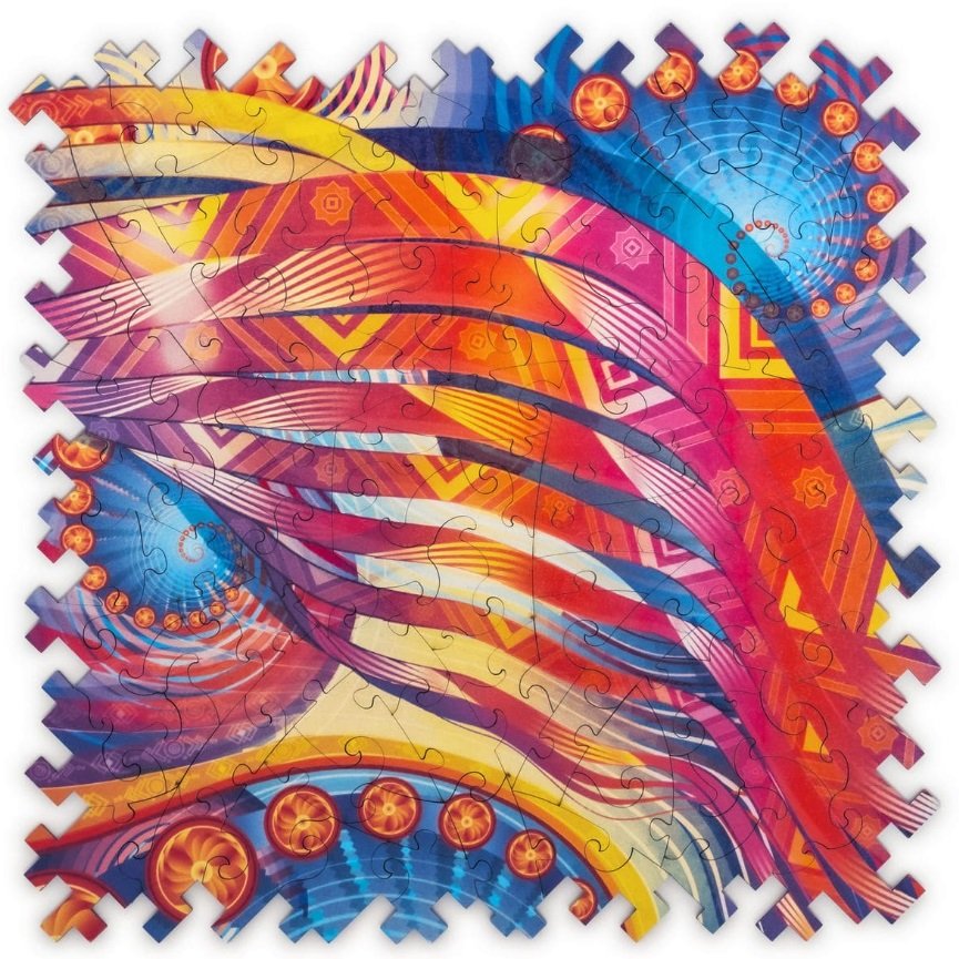 Abstrakcja współbieżna puzzle 100 el. Unidragon