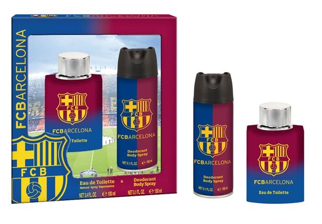 Air-Val FC Barcelona: woda toaletowa 100ml + dezodorant 150ml* CZ10202