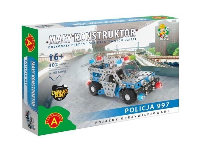 Alexander Mały konstruktor Policja 8685-uniw