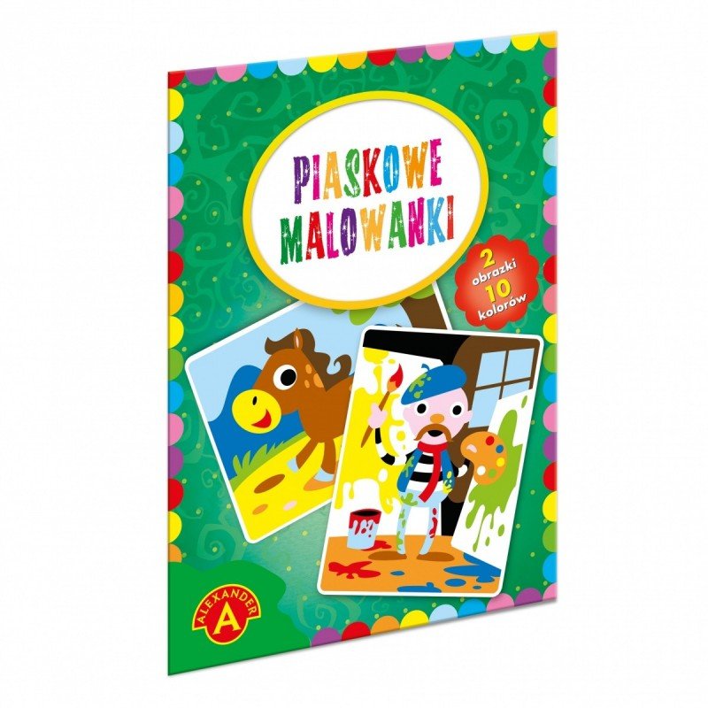 Alexander Piaskowe malowanki Malarz konik
