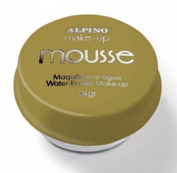 Alpino Mus do makijażu 14g złoty