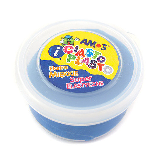 Amos Ciasto-plasto niebieskie 30 g pudełko Plast