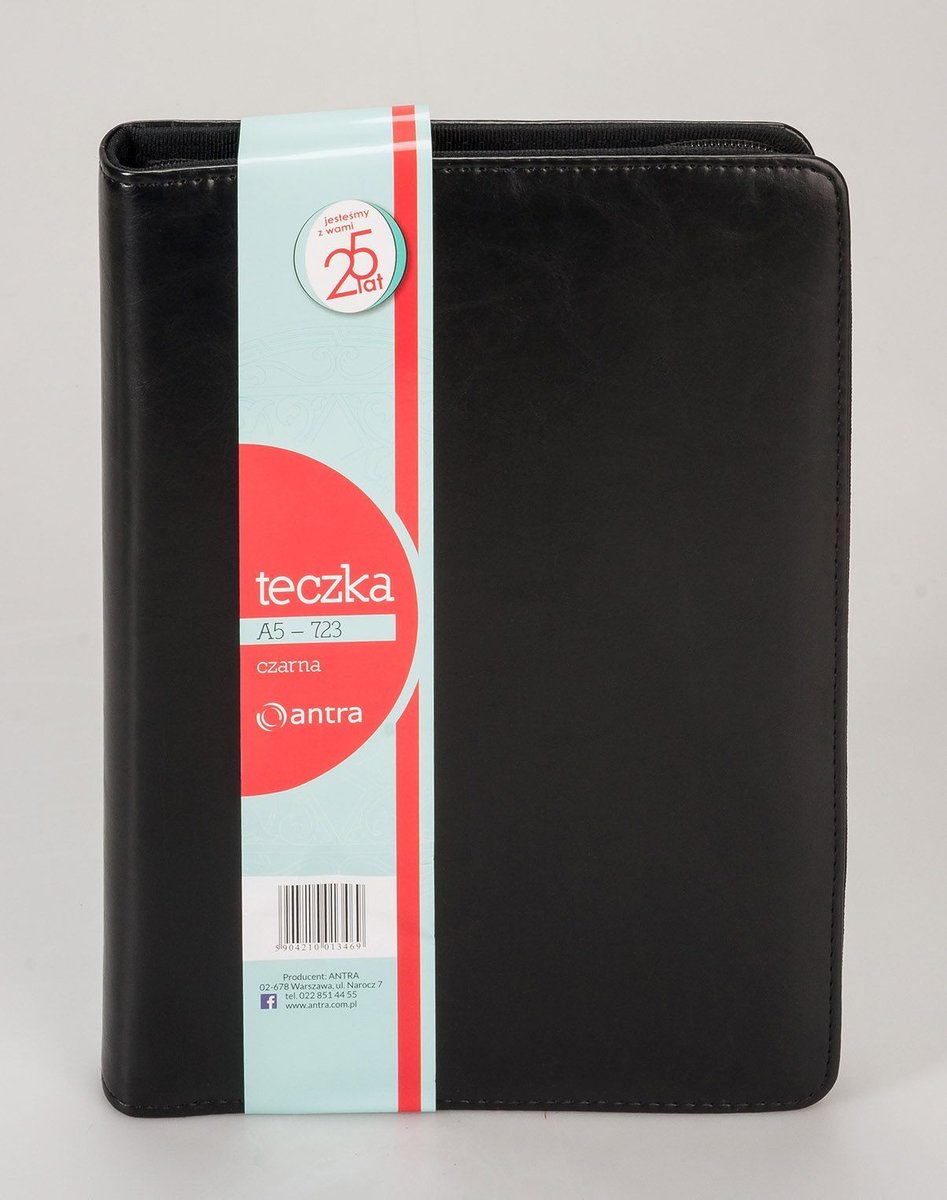 Antra Teczka z kalkulatorem A5 723 czarna
