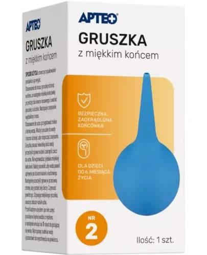 Apteo Gruszka z miękkim końcem nr 2, 1 sztuka