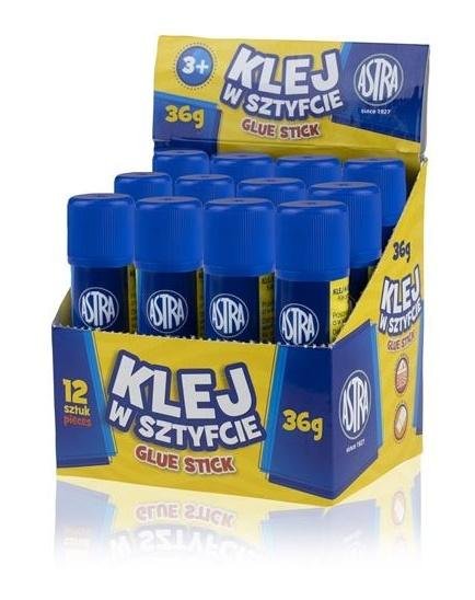 Astra Klej w sztyfcie 36g 12szt) ASTRA