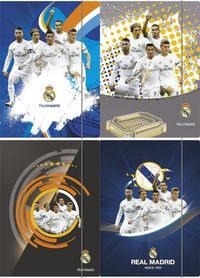 Astra Teczka z gumką A4 Real Madrid 10 sztuk mix