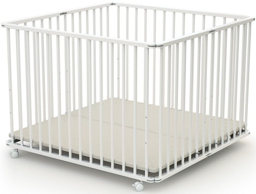 AT4 kojec składany 100X100 WEBABY BIAŁY Raty 10x0% do 15.04.2022!