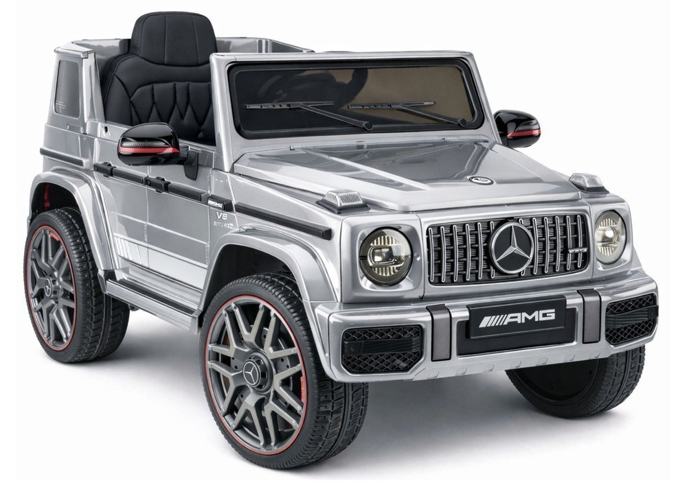 Auto Na Akumulator Mercedes AMG G 63 Srebrny Lakierowany