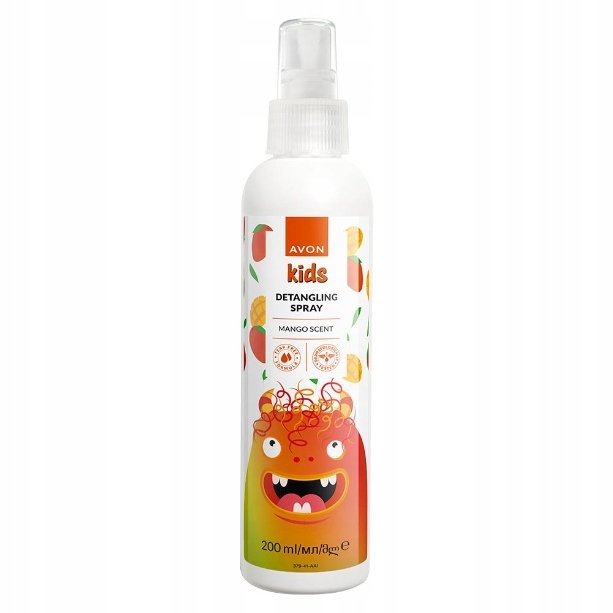 Avon Kids Mango Scent Spray do rozczesywania włosów dla dzieci - 200ml