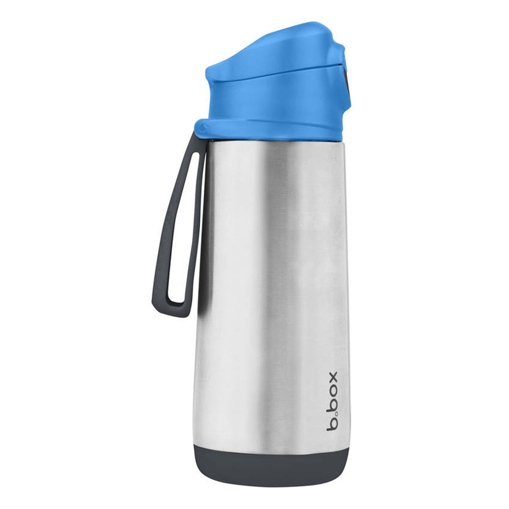 B.Box, Butelka termiczna z ustnikiem sportowym 500 ml, Blue Slate